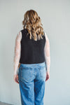 Tiera Black Vest
