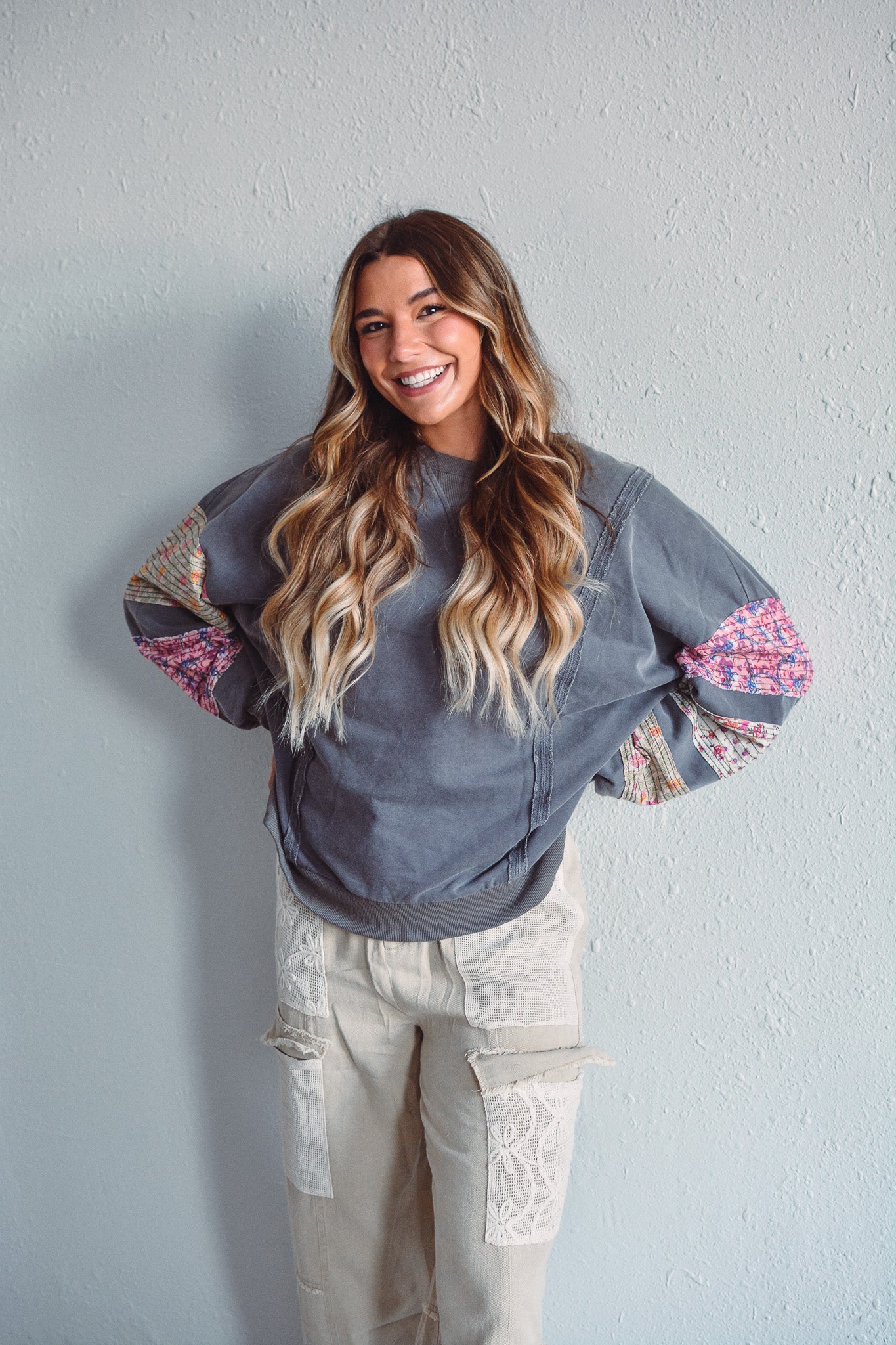 Cargo Contrast Pants