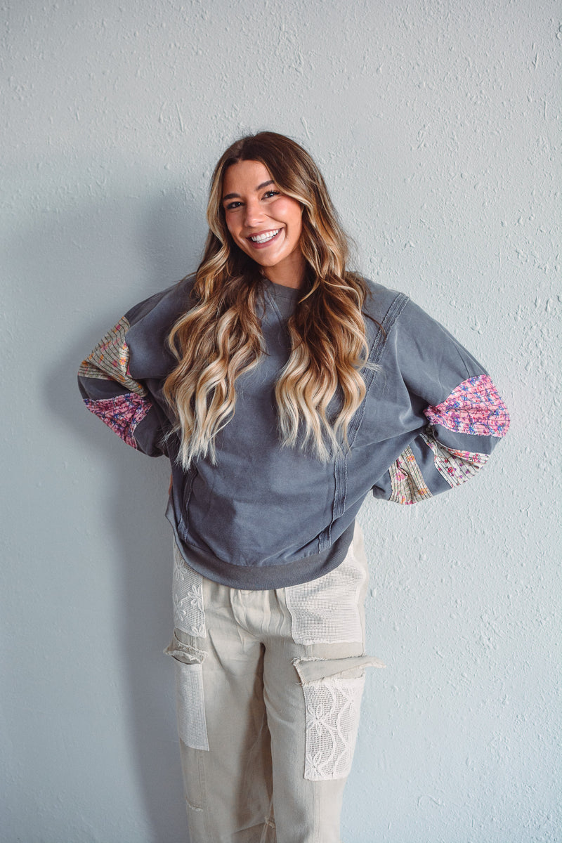 Cargo Contrast Pants