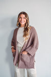 Mocha Knit Cardigan