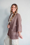 Mocha Knit Cardigan