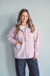 Norfolk Pink Zip Sweater