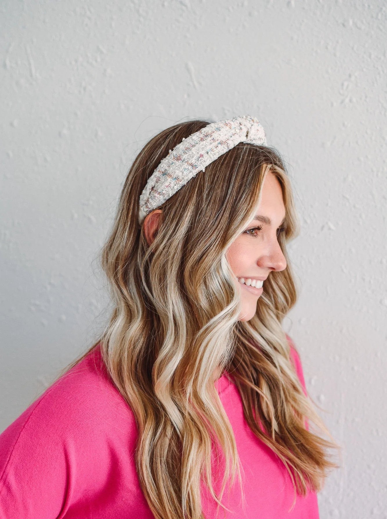 Checker Knot Headband