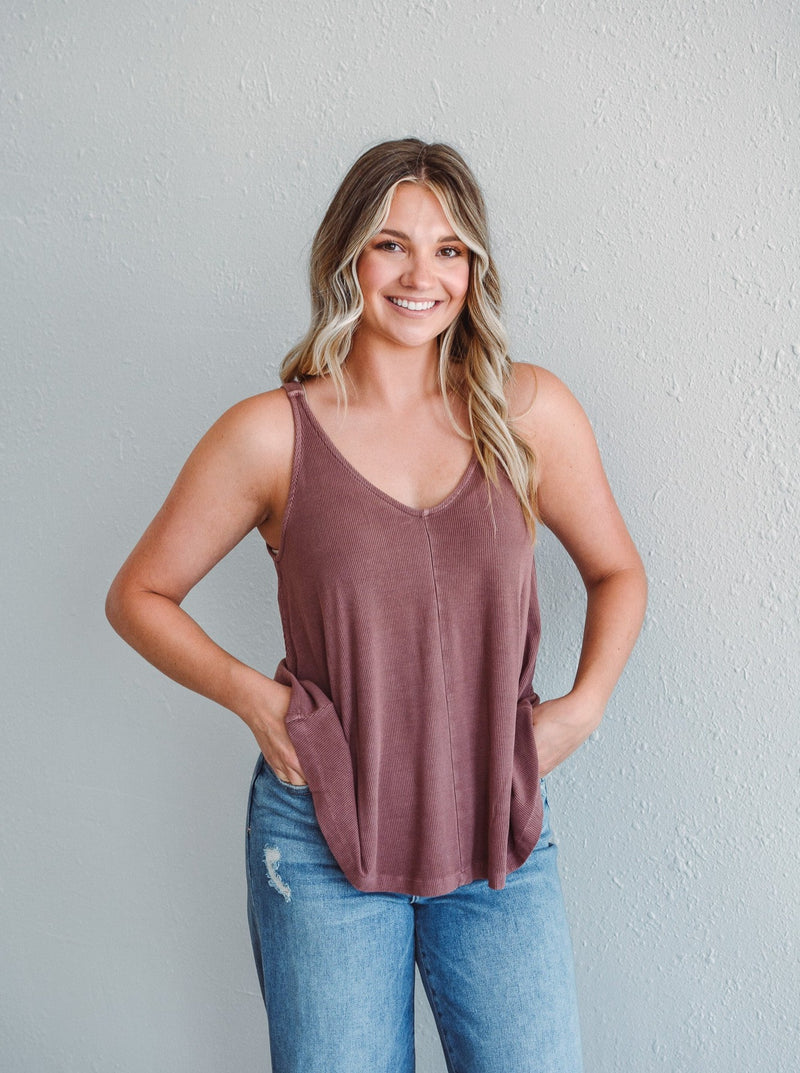 Boardwalk Tank Mauve