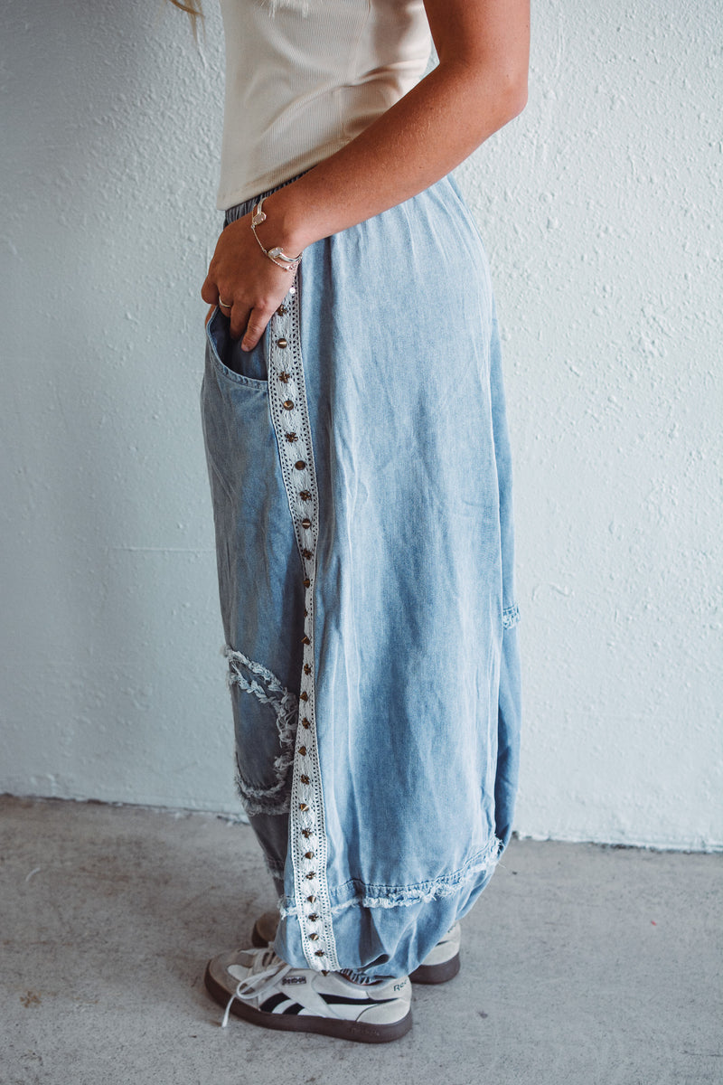 Denim Vintage Pants