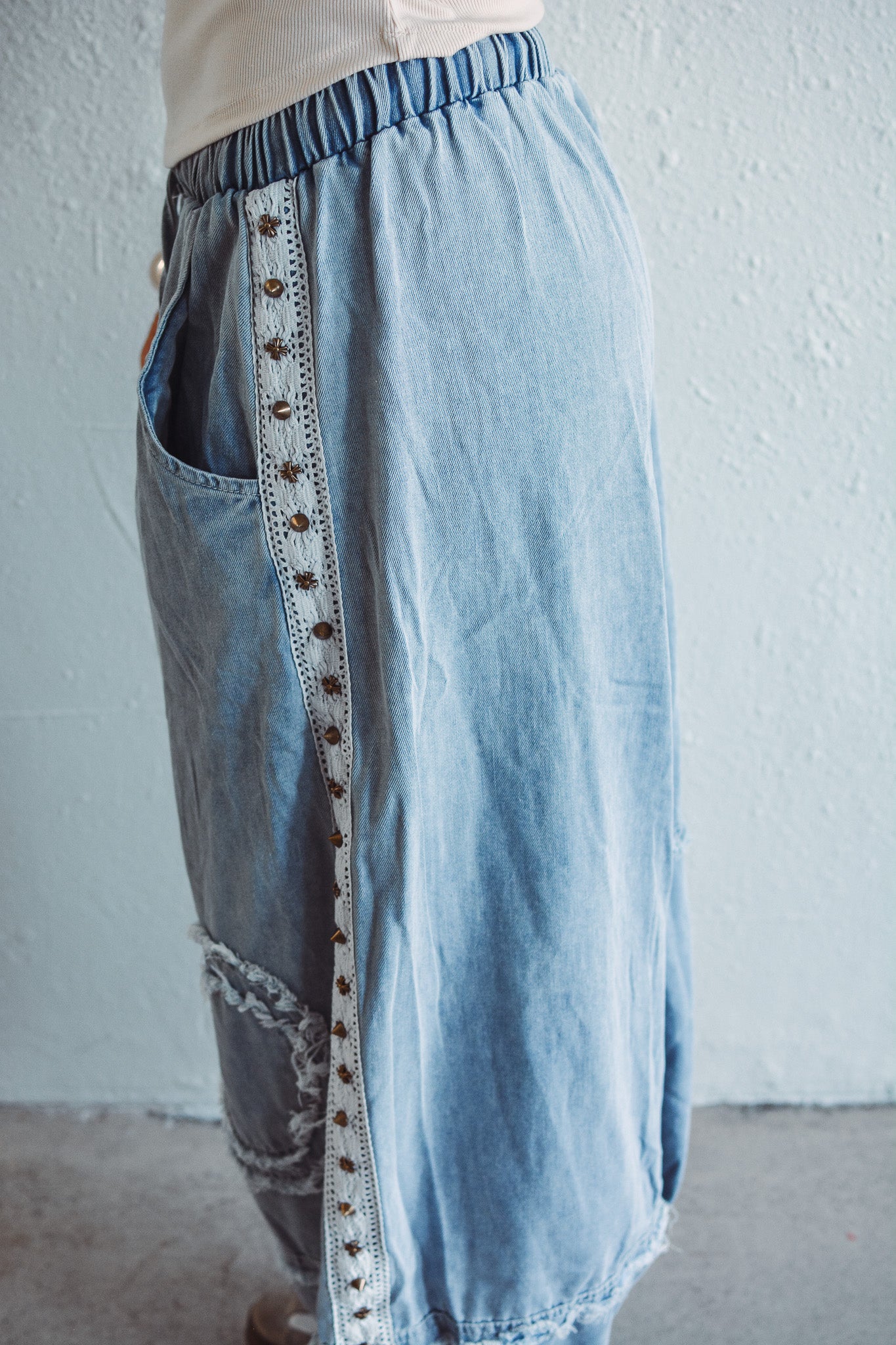 Denim Vintage Pants