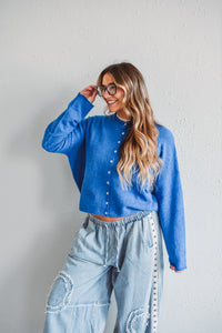 Blue Piper Cardigan