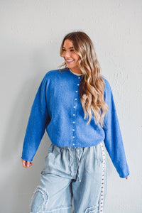 Blue Piper Cardigan