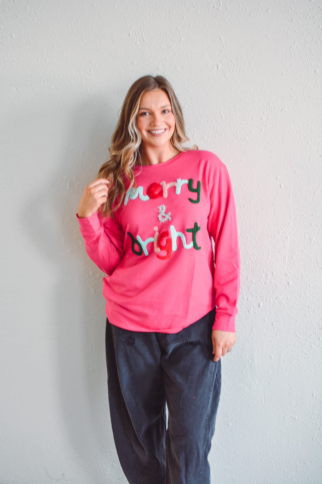 Merry & Bright Top