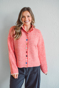 Nicole Red Sweater