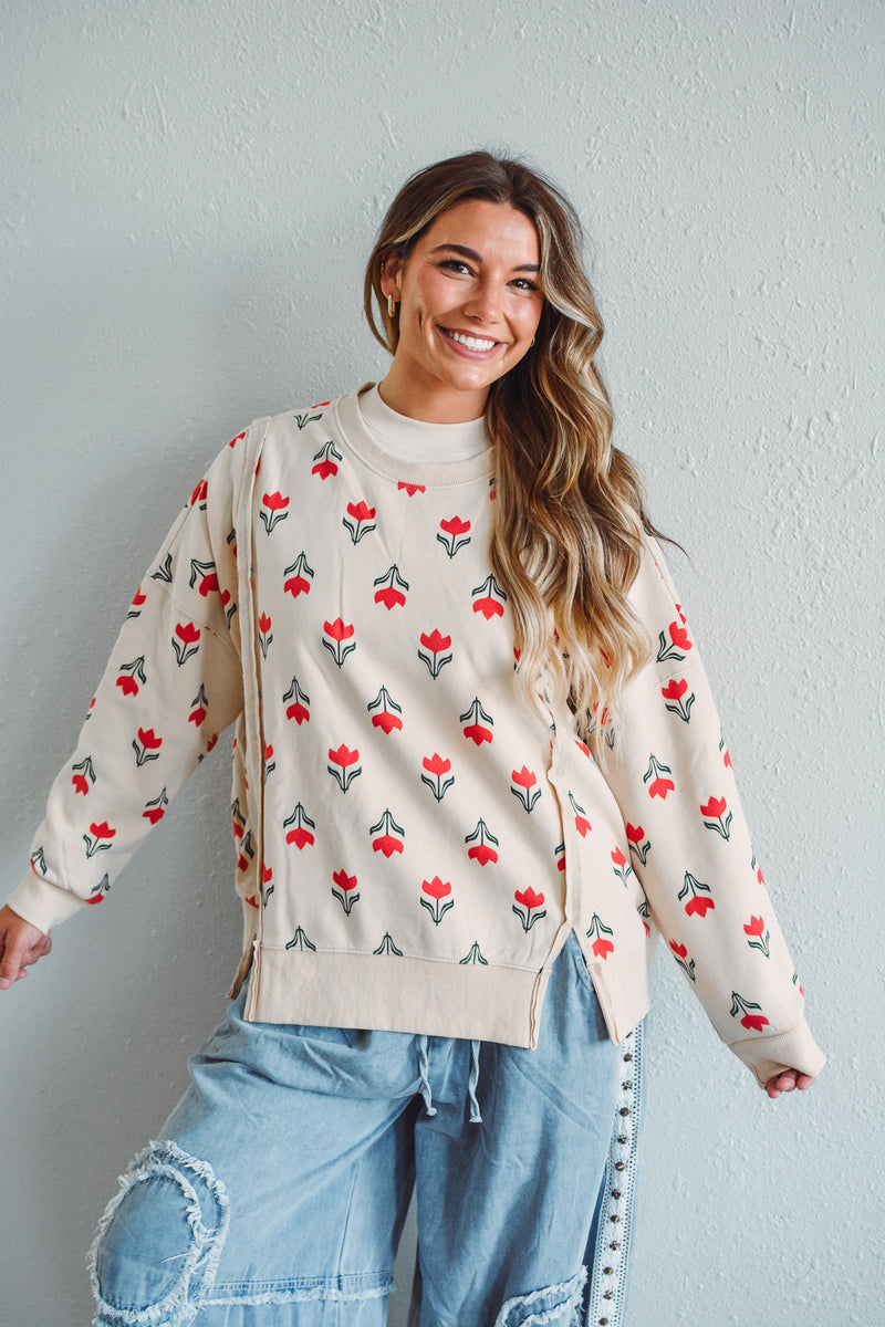 Ally Tan Pullover