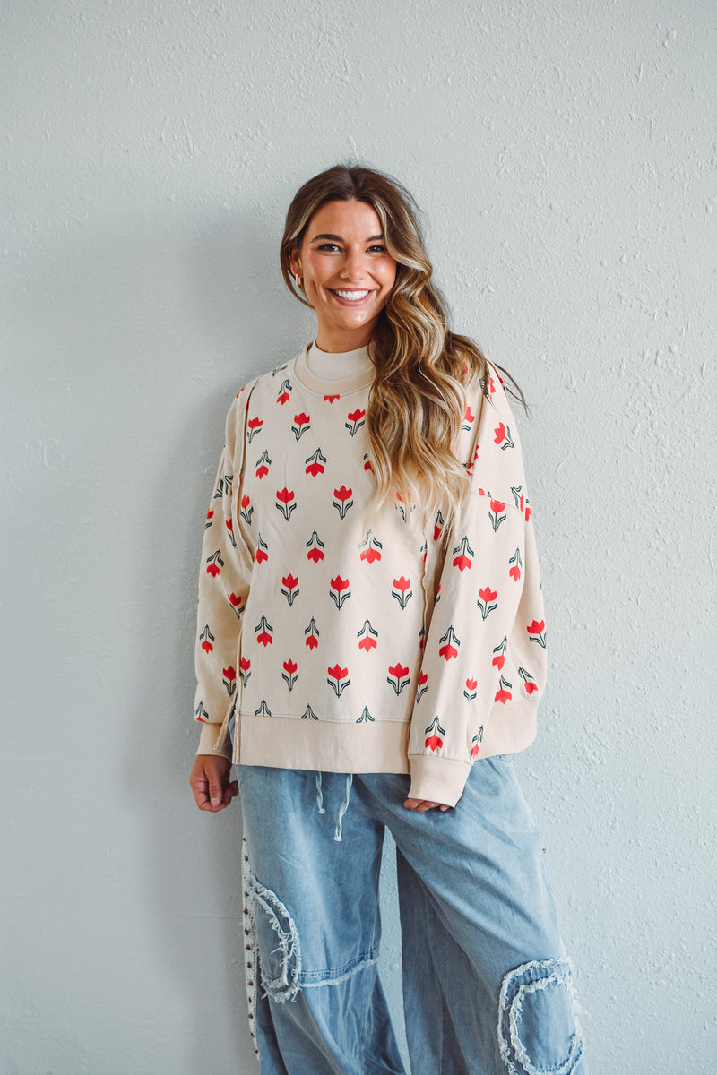 Ally Tan Pullover