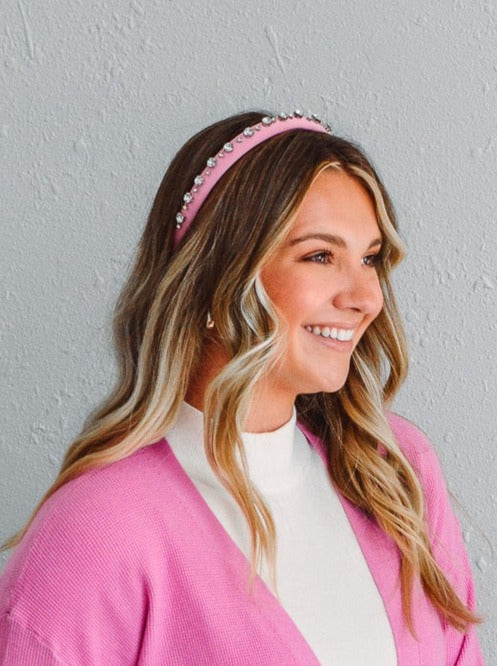 Puffed Headband Pink