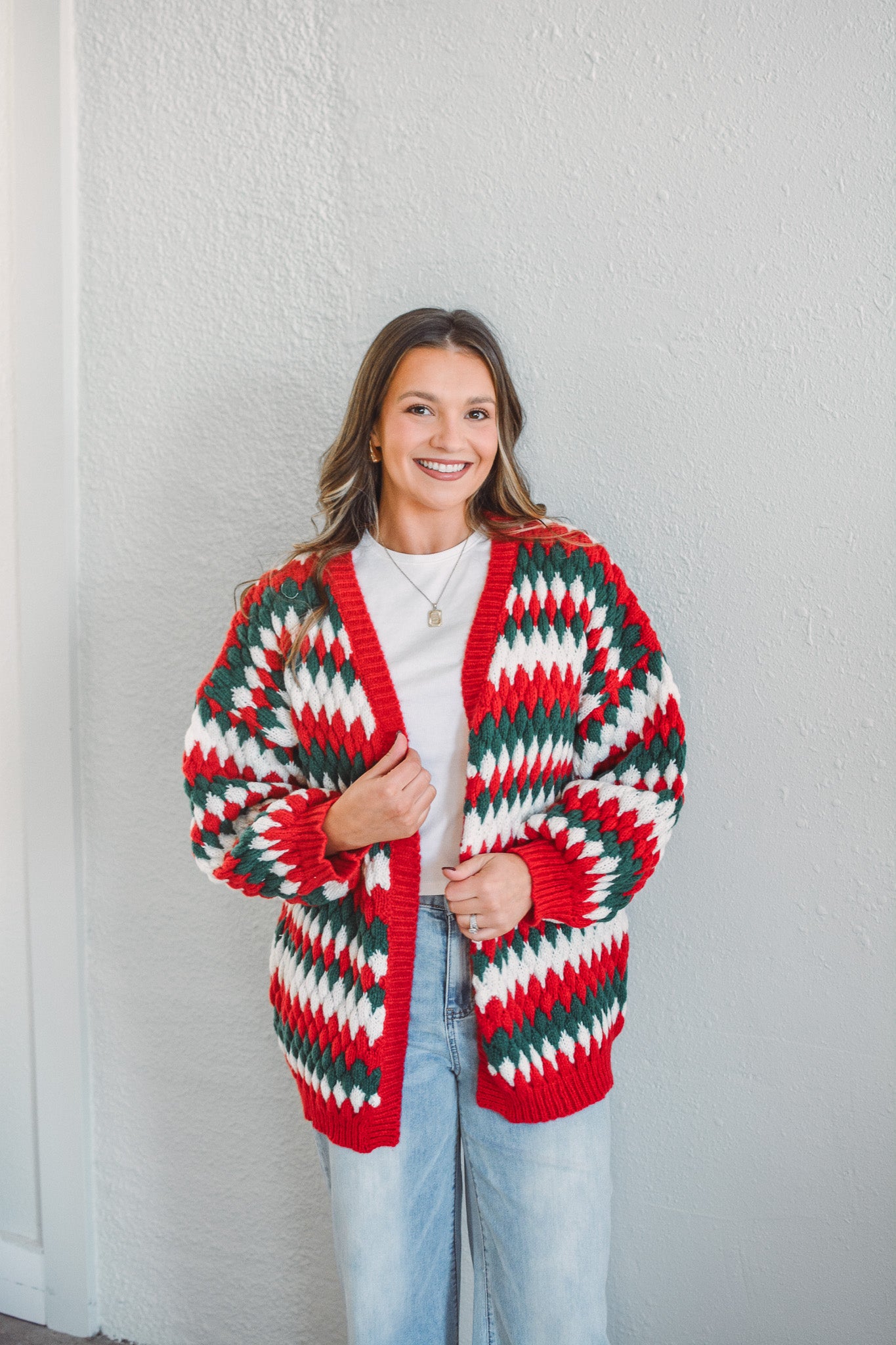 Peppermint Patch Cardigan