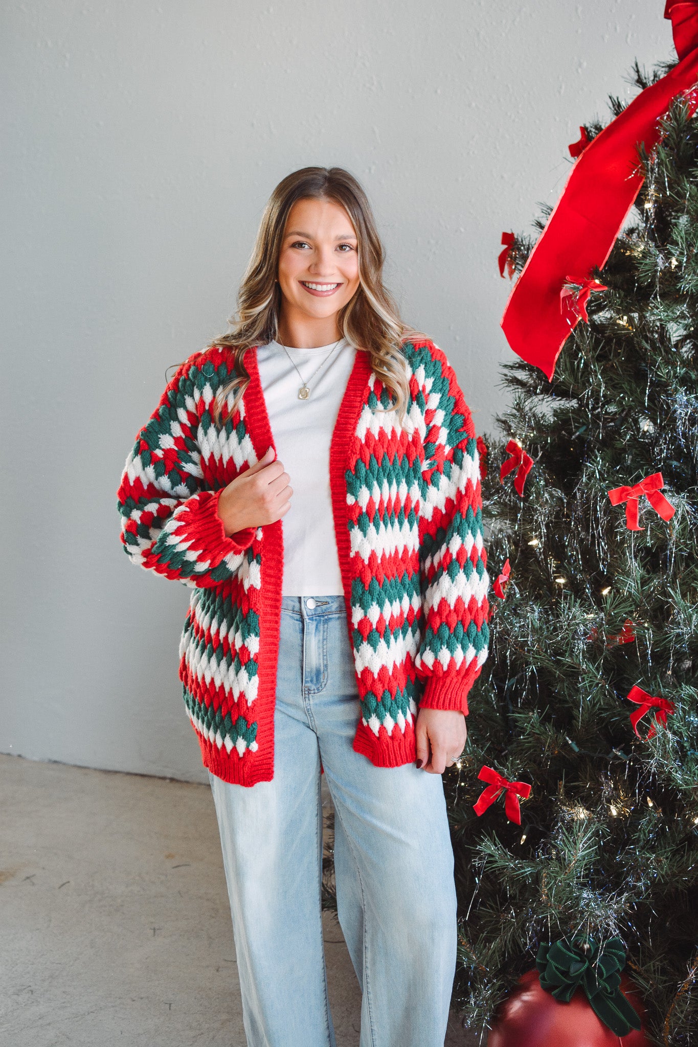 Peppermint Patch Cardigan