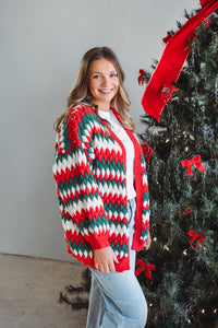 Peppermint Patch Cardigan
