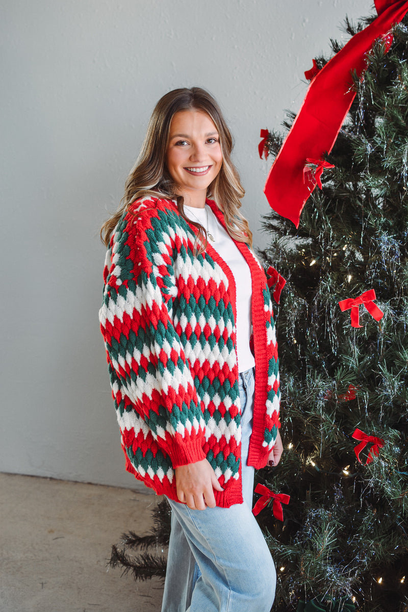 Peppermint Patch Cardigan