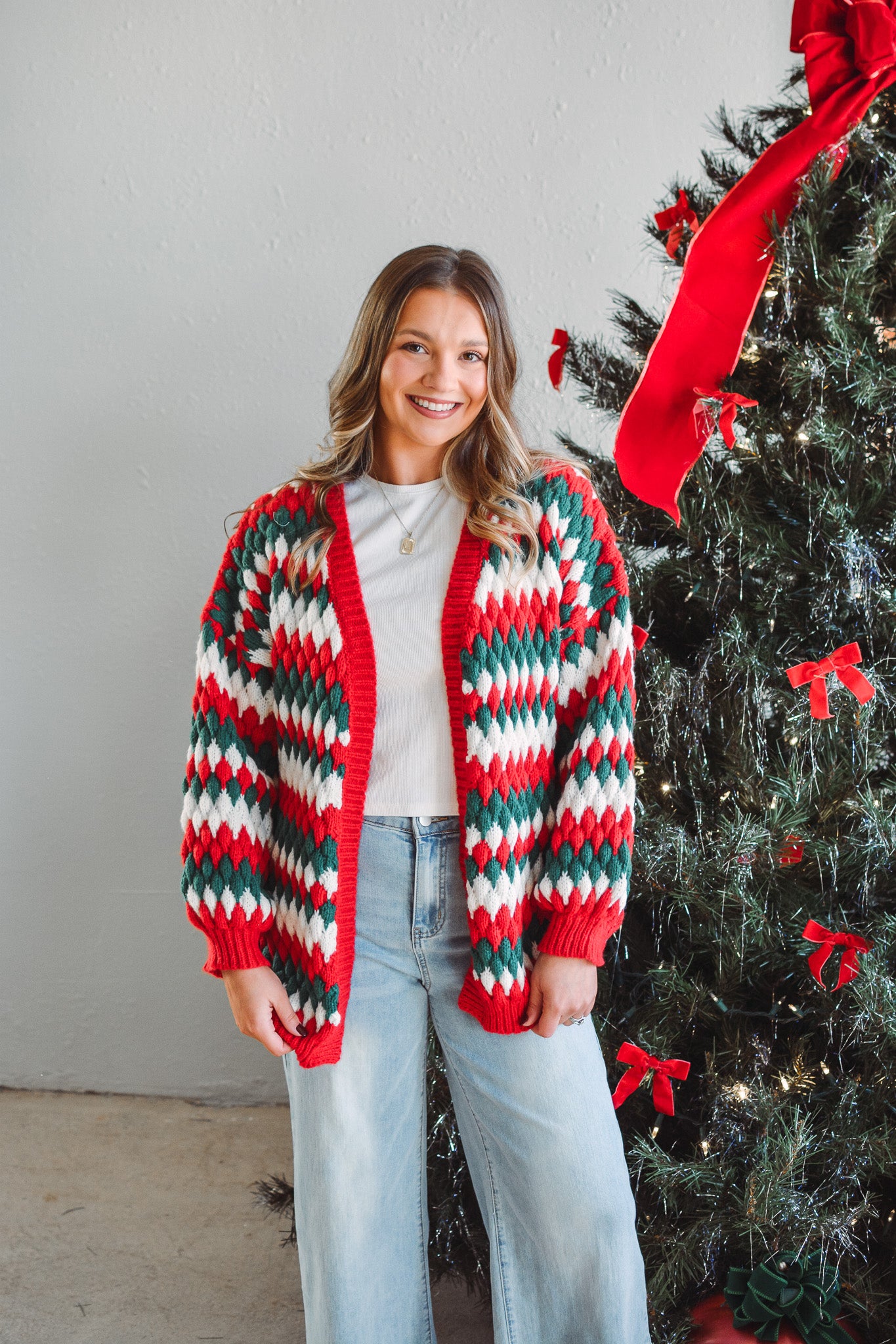 Peppermint Patch Cardigan