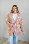 Market Coral Quilt Coat
