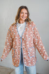 Market Coral Quilt Coat