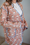 Market Coral Quilt Coat
