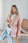 Market Coral Quilt Coat