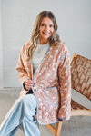 Market Coral Quilt Coat