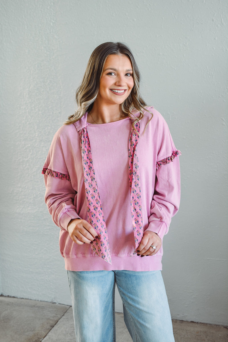 Parker Pink Pullover