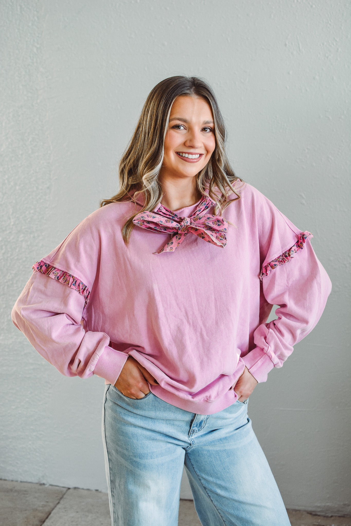 Parker Pink Pullover