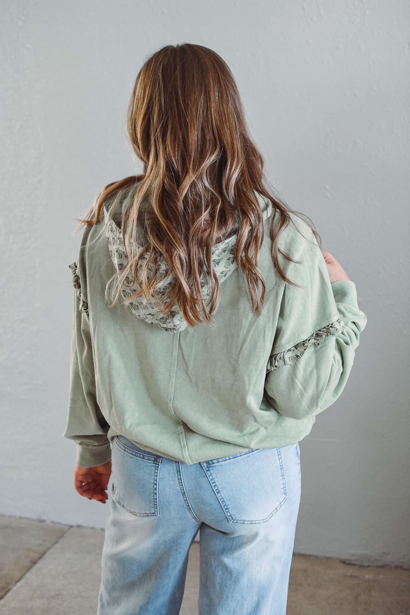 Parker Olive Pullover