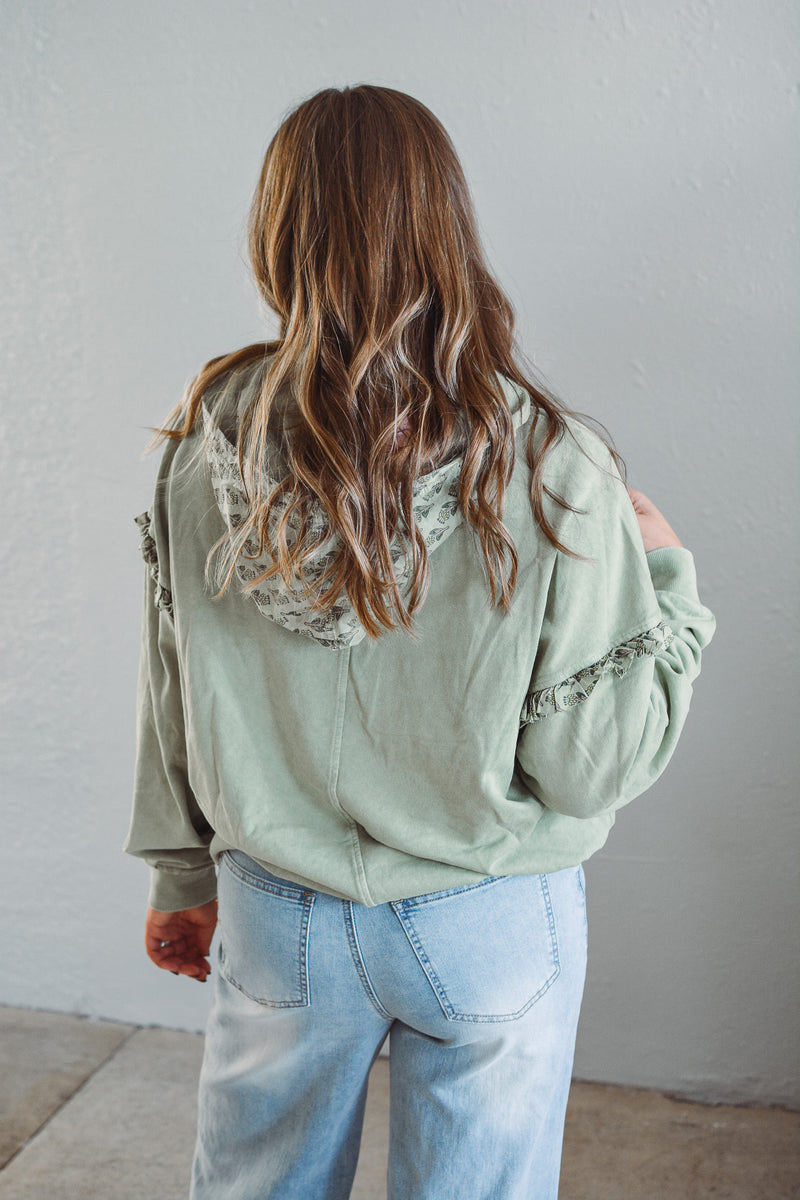 Parker Olive Pullover