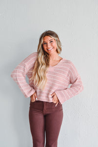 Hampton Mauve Sweater