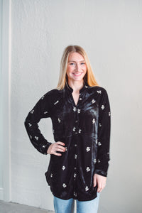 Laurel Velvet Blouse