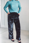Midnight Luxe Velvet Pant