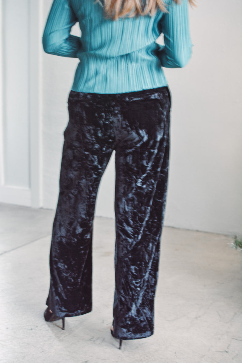 Midnight Luxe Velvet Pant