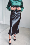 Satin Eclipse Skirt