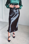Satin Eclipse Skirt