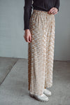 Aurora Velvet Pant - Almond