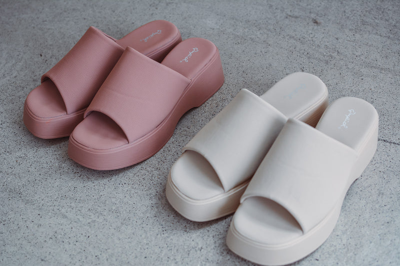 Blush Platform Sandal