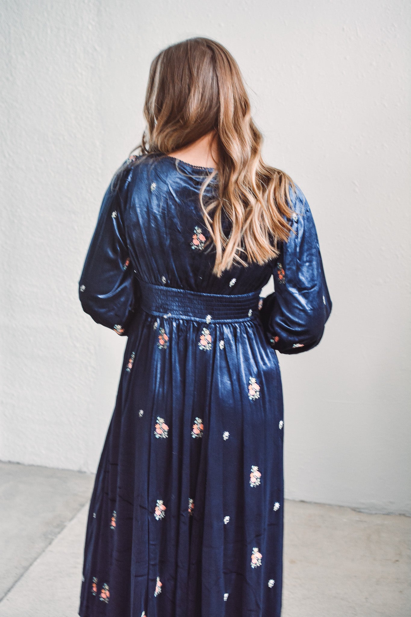 Midnight Grace Velvet Dress