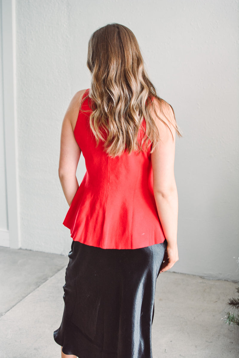 Ruby Peplum Vest