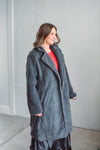 Charcoal Teddy Coat