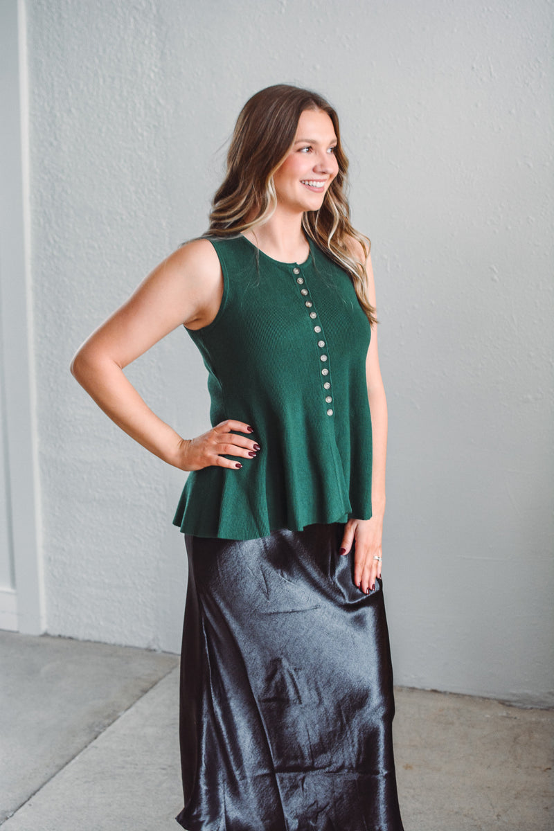 Juniper Peplum Vest