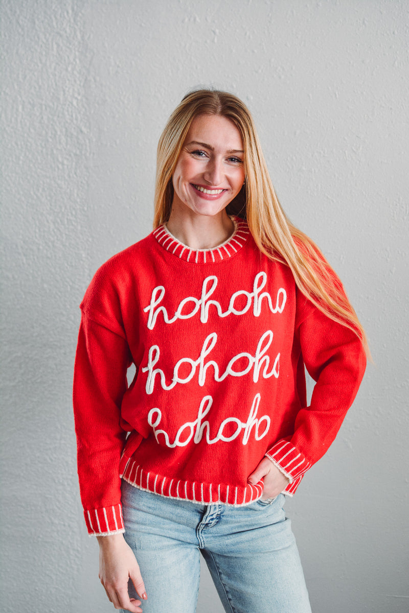 Festive Knit Sweater