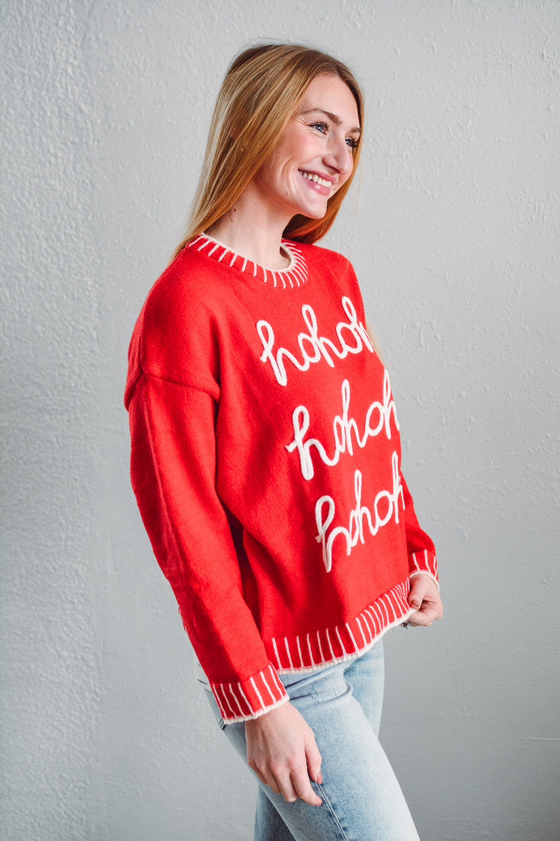 Festive Knit Sweater