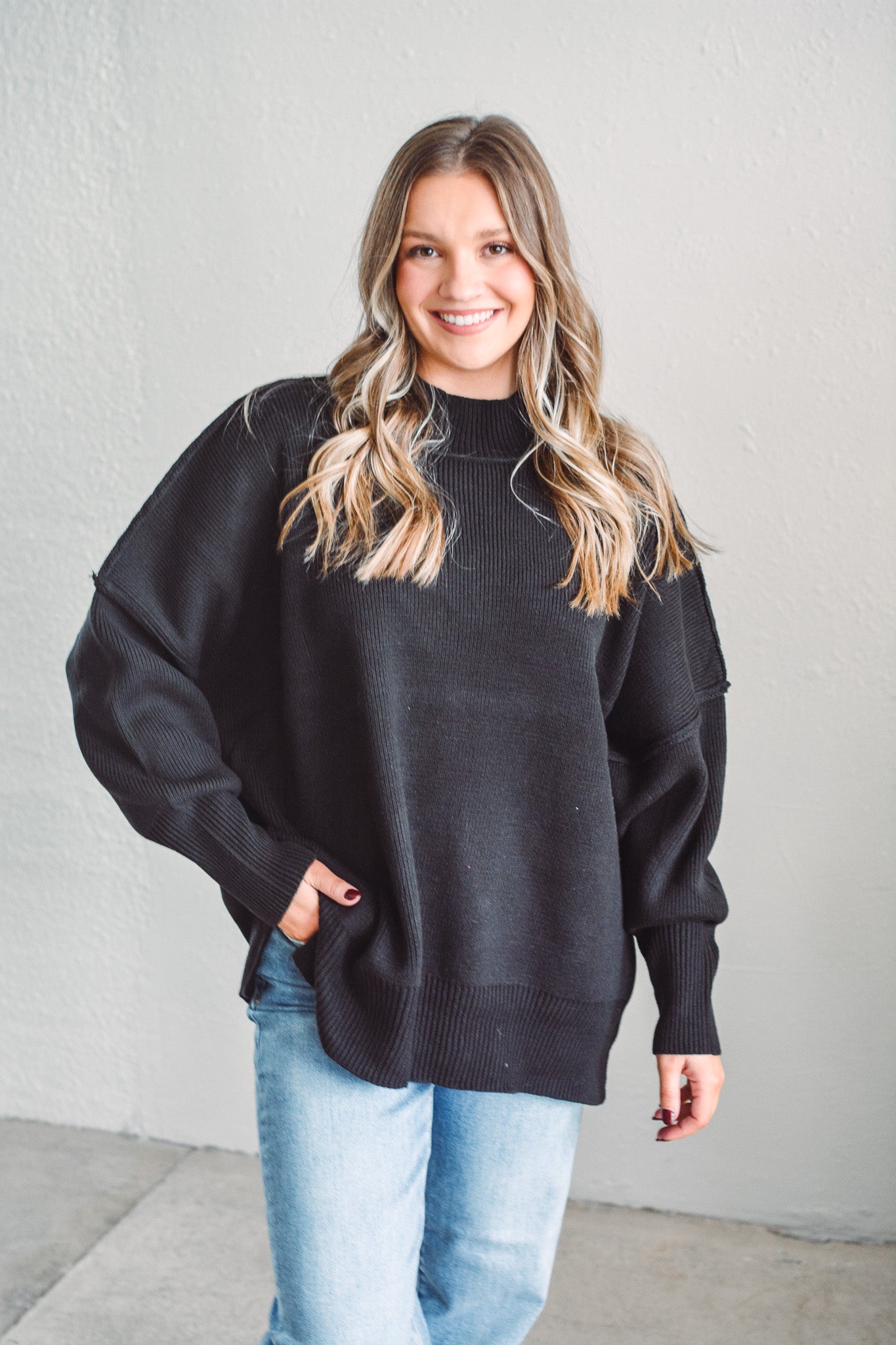 Sophia Black Sweater
