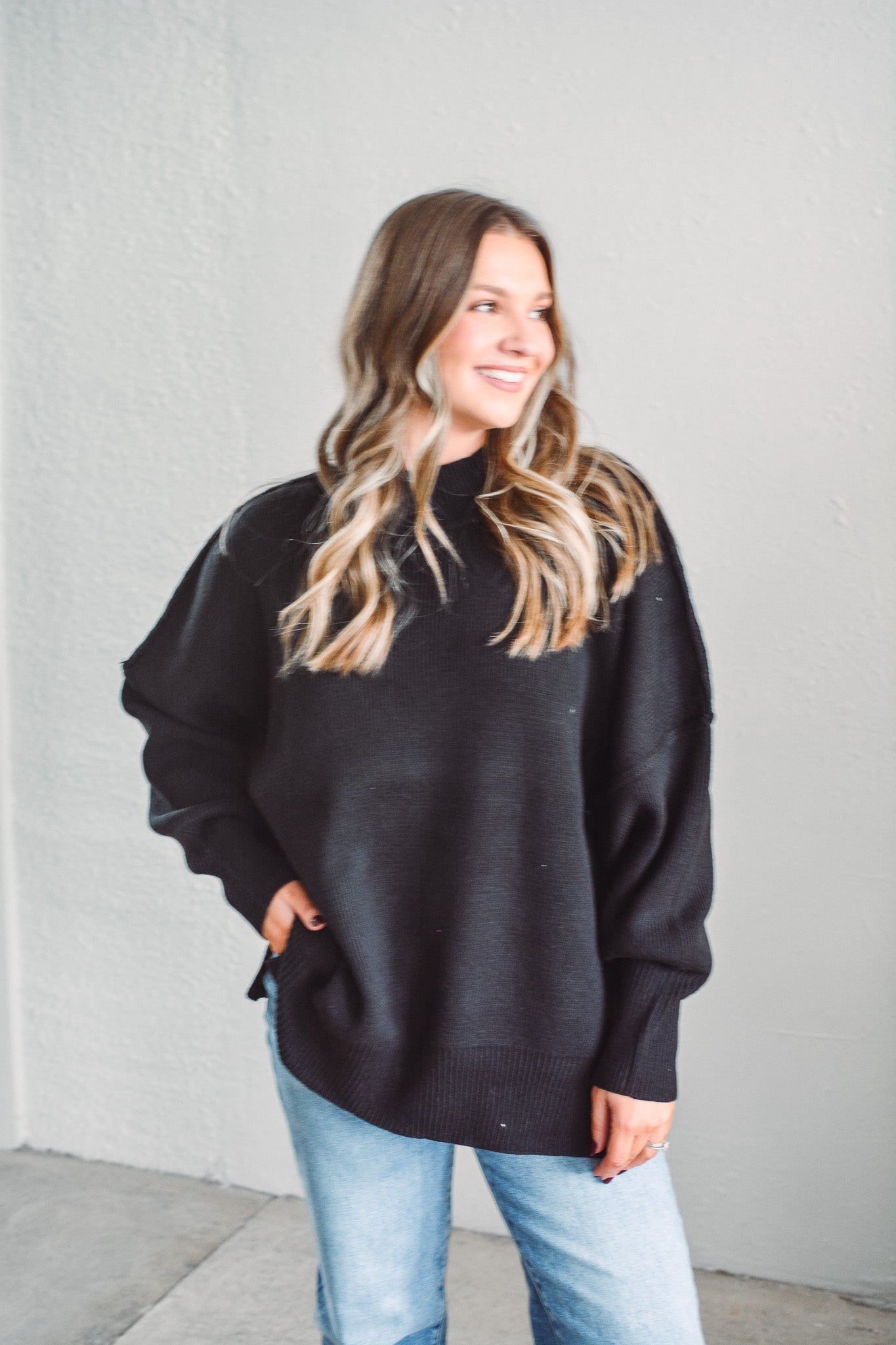 Sophia Black Sweater