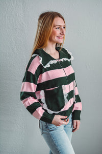 For Good Striped Cardigan