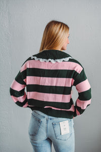 For Good Striped Cardigan