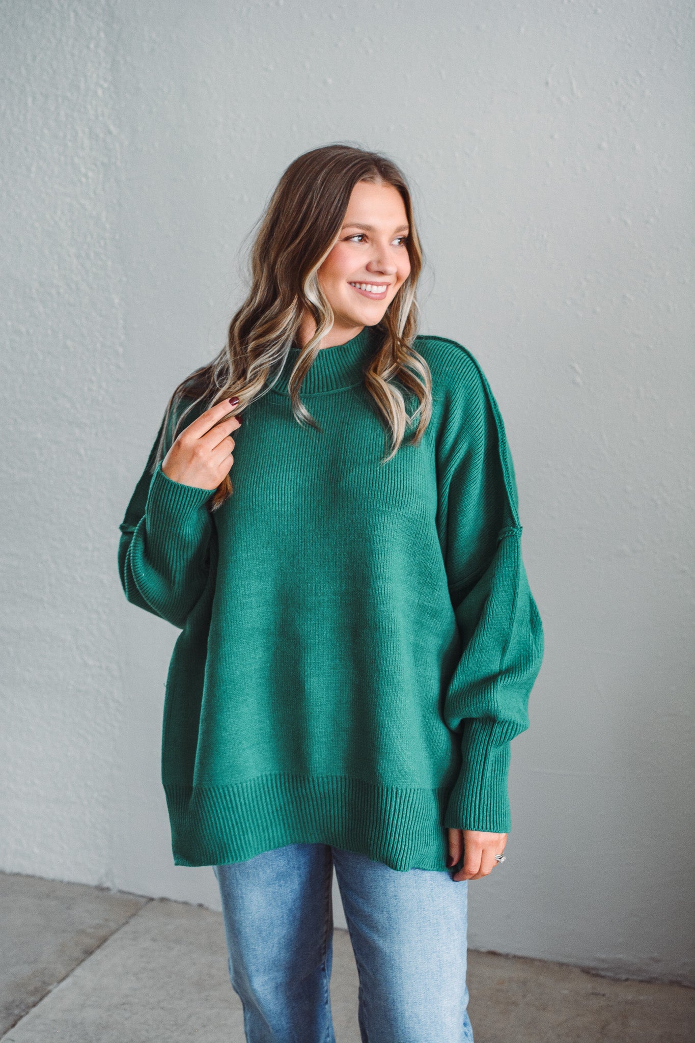 Sophia Forest Sweater
